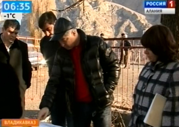 Мэр Владикавказа посетил строящиеся объекты города