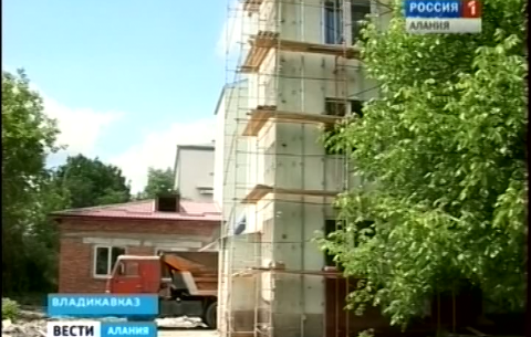 В хирургическом корпусе Детской республиканской клинической больницы продолжаются ремонтные работы