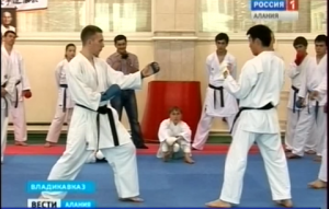 В Северной Осетии побывал инструктор европейской федерации Вадокай каратэ сенсей Нобуюки Нукина