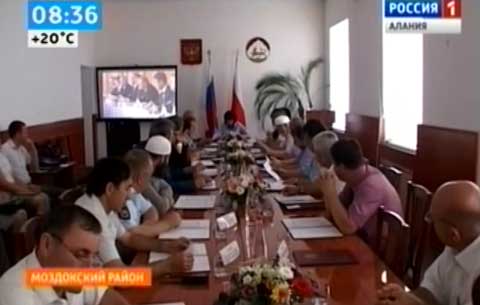 В Моздокском районе прошел круглый стол по вопросам национальных отношений