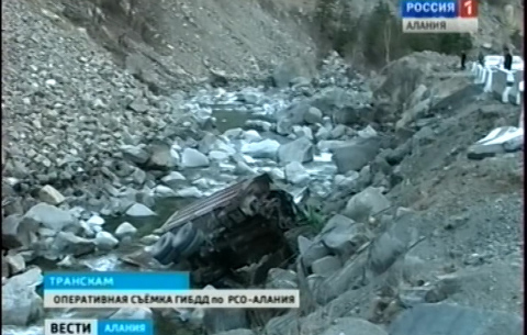 В аварии на Транскавказской автомагистрали погиб мужчина