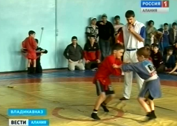 Во Владикавказе прошло открытое первенство по боевому самбо среди детей