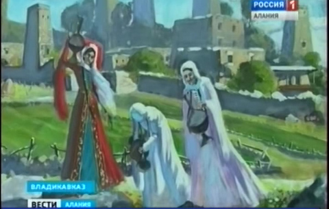 Работы студентов владикавказского художественного училища выставлены в санатории «Осетия»