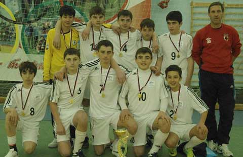 Школьники из Северной Осетии победили в этапе Всероссийских соревнований по мини-футболу