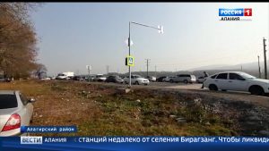 Двухкилометровая пробка образовалась на трассе Владикавказ – Алагир