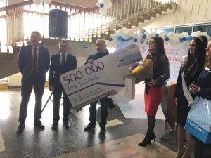 Аэропорт «Владикавказ» принял 500-тысячного пассажира