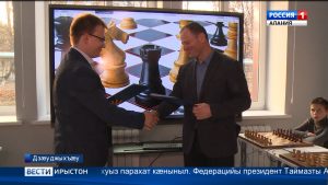 Республикæйы шахмæтты Федераци æмæ сывæллæтты технопарк «Кванториум» бафыстой æмгуыстады бадзырд