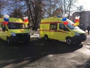 Парк реанимобилей станции скорой помощи Владикавказа пополнился тремя машинами