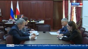 Битарты Вячеслав фембæлд культурæйы министр Къубалты Эльбрусимæ