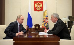 Владимир Путин и Вячеслав Битаров обсудили реализацию нацпроектов в Северной Осетии