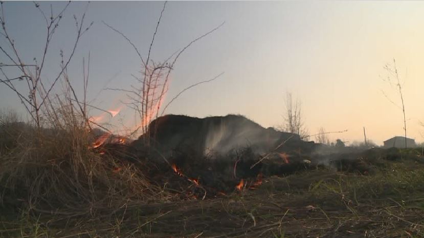 За сутки в Северной Осетии зарегистрировали более 15 возгораний сухой травы