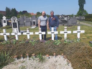 Осетины в Бельгии почтили память советских солдат