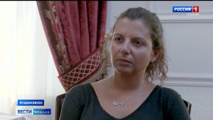 Маргарита Симоньян принимает участие в съемках документального фильма ВГТРК о теракте в Беслане