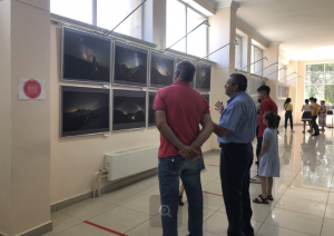 Во Владикавказе открылась выставка астрофотографа Валерия Сабанова