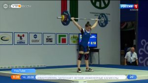 Мария Гасиева — бронзовый призер чемпионата России по тяжелой атлетике