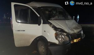 В ДТП с маршруткой в Ардонском районе пострадали 9 человек