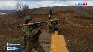 Гранатометчики российской военной базы 58-й армии провели боевые стрельбы на полигоне в Южной Осетии