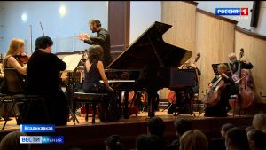 В зале филиала Мариинского театра во Владикавказе прошел концерт симфонического оркестра