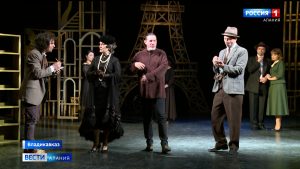Актеры Русского театра готовятся к премьере спектакля «Полёт»