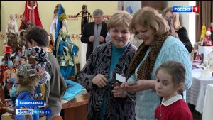 Во Владикавказе проходит выставка художественных кукол