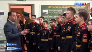 В Погрануправлении Северной Осетии провели экскурсию для суворовцев