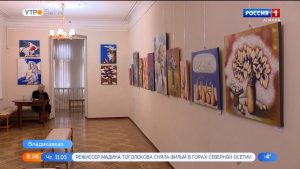 Во Владикавказе открылась выставка молодого художника Ирбека Сабанова