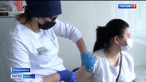 Более 50 тысяч человек в Северной Осетии уже привились от коронавируса