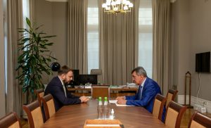 Сергей Меняйло и Максим Орешкин обсудили вопросы социально-экономического развития Северной Осетии