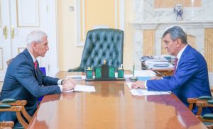 Сергей Меняйло и Олег Матыцин обсудили развитие спорта в Северной Осетии