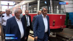 Владикавказский трамвайный парк пополнят 45 новых вагонов