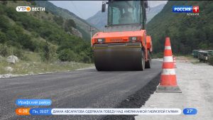 Продолжаются работы по реконструкции дороги к турбазе «Комы-Арт»