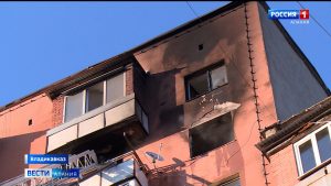 Пожар во Владикавказе: один человек погиб, около 70 эвакуировали