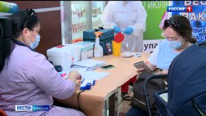 В торговом центре Владикавказа открылся пункт вакцинации  от коронавируса