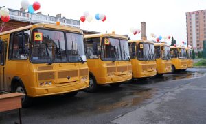 Школьный автопарк Северной Осетии пополнился 17 новыми автобусами