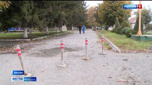 Жители улицы Ленина в Беслане жалуются на затянувшийся ремонт дороги