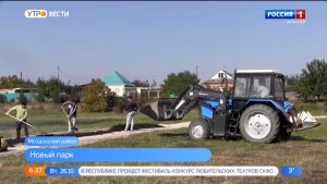 В Луковской строится новый парк