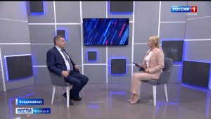 Рифат Сабитов посетил ГТРК «Алания»