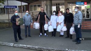 Северная Осетия приняла участие во всероссийской акции «Маленькие радости врачам»