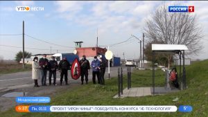 В Моздокском районе почтили память инспектора ДПС Алика Засеева, погибшего при исполнении служебных обязанностей