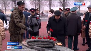 В Северной Осетии почтили память Иссы Плиева и Ленто Сланова, в республику приехали делегации Волгоградской и Ростовской областей