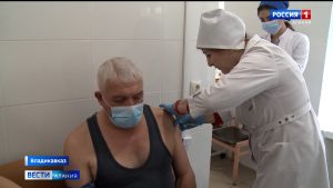 За неделю в Северной Осетии прививку от коронавируса сделали 12 тысяч человек