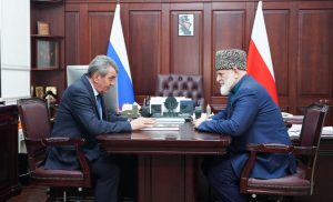 Глава республики провел встречу с председателем ДУМ Северной Осетии Хаджимуратом Гацаловым