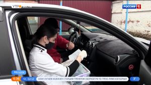 Автоволонтеры помогают участковым врачам в Моздоке добраться до пациентов