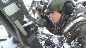 Артиллеристы ЮВО уничтожили условного противника из минометов «Тюльпан» на полигоне «Тарское»