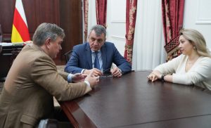 Сергей Меняйло встретился с заместителем гендиректора ТАСС Андреем Соколовым