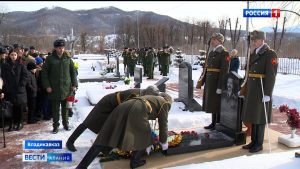 Во Владикавказе почтили память Героя России Александра Стыцины