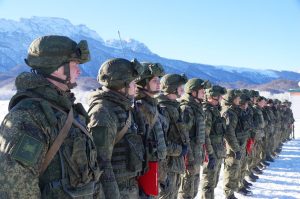 Разведчики ЮВО организовали засады в горах во время учений в Северной Осетии