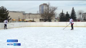 Юные североосетинские спортсмены болеют за российскую команду на зимних Олимпийских играх