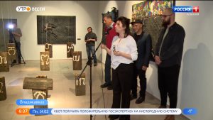 Во Владикавказе открылся выставочный проект “Существование. Со-существование” американского художника Зака Кахадо