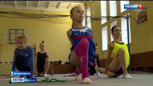Юные гимнастки из Донбасса приступили к тренировкам во Владикавказе